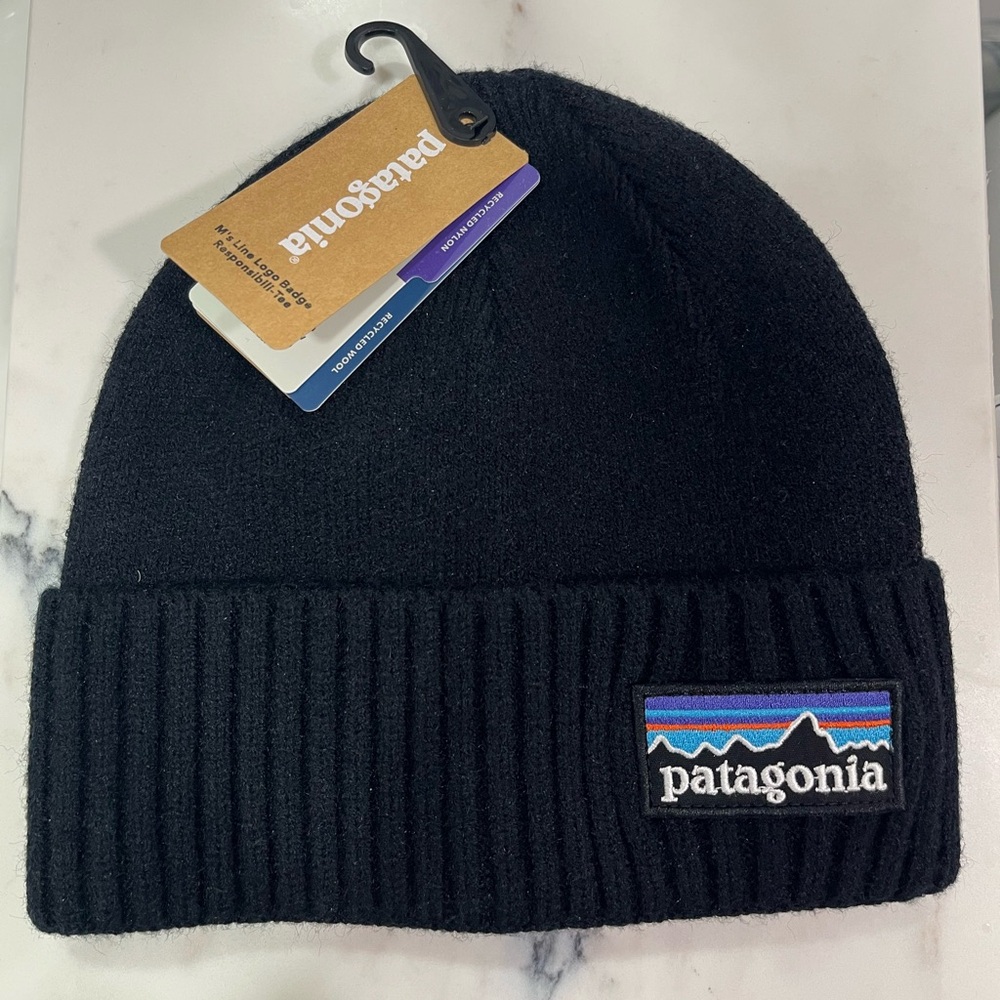 Patagonia Classic Black Knit Hat